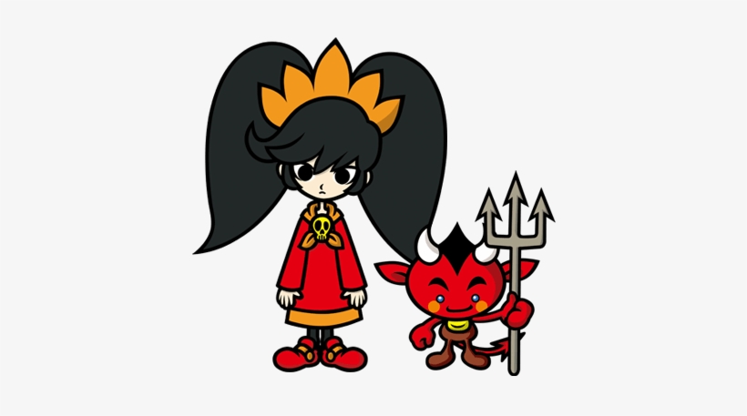 Warioware's Resident Little Witch Has Appeared In Smash - Ashley Red Wario, transparent png download
