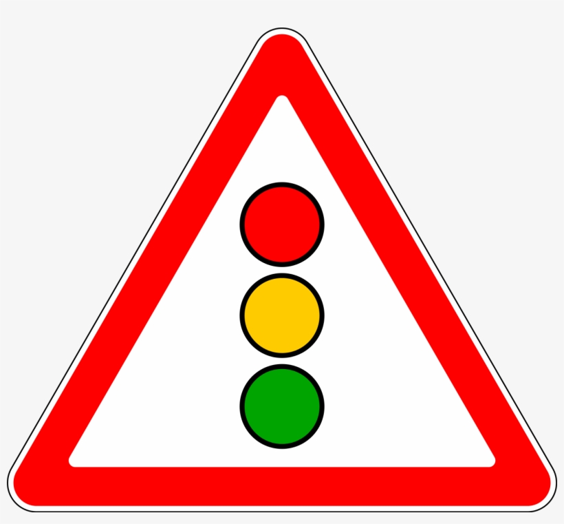 Clipart Resolution 1361*1198 - Señales De Trafico Semaforo, transparent png download