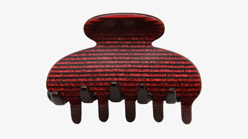 Previous - Next - Di Prima Handmade Glitter Clamp, Red, Petite, transparent png download