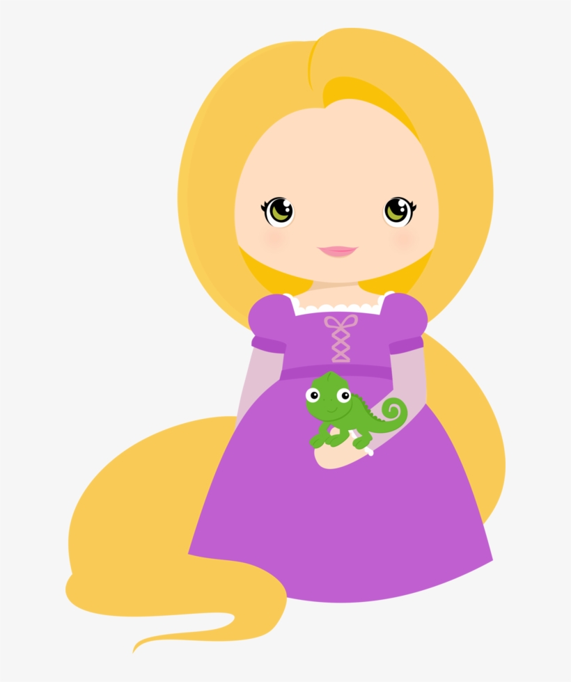 Say Hello - Cute Rapunzel Clipart, transparent png download