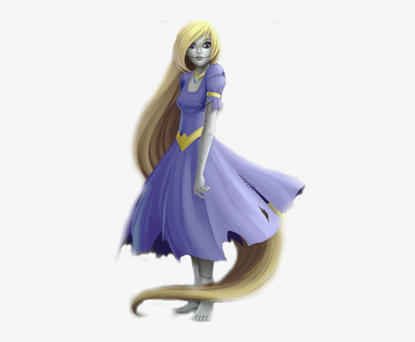 Rapunzel - Once Upon A Zombie Рапунцель, transparent png download