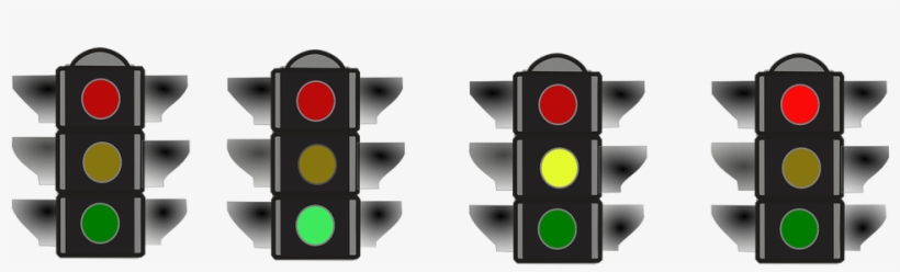 Traffic Light Clipart Rto - ไฟ จราจร สี แดง, transparent png download