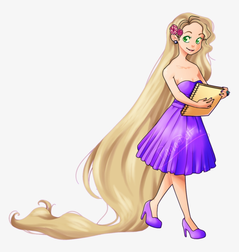 Fashion Rapunzel Png - Illustration, transparent png download