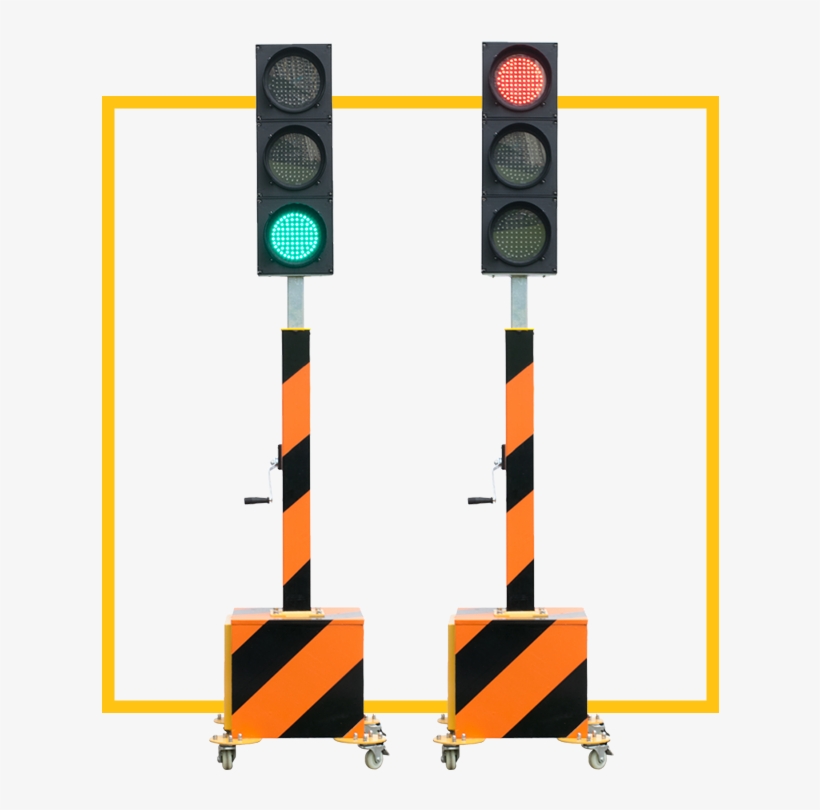 Singtech Portable Traffic Light - Traffic Light, transparent png download