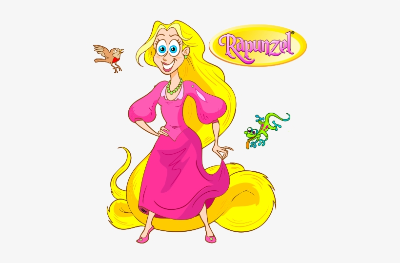 Rapunzel And Her Friends Have Been Locked In Separate - Cartoon, transparent png download