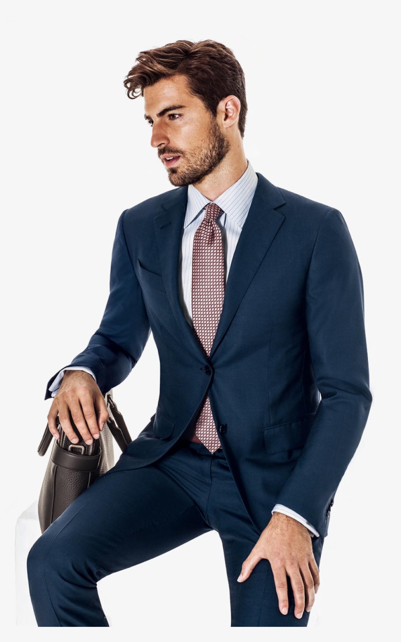 Navy Slim Fit Suit, transparent png download
