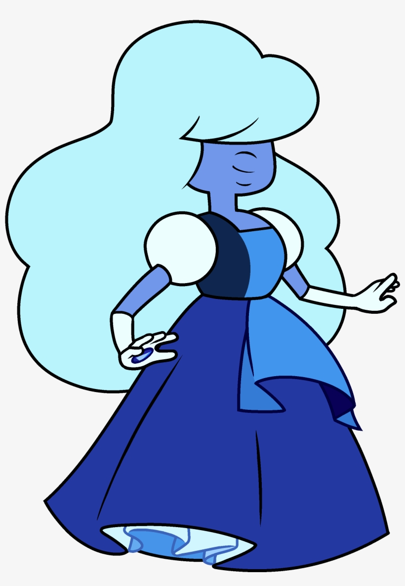 Sapphire - Sapphire Steven Universe, transparent png download