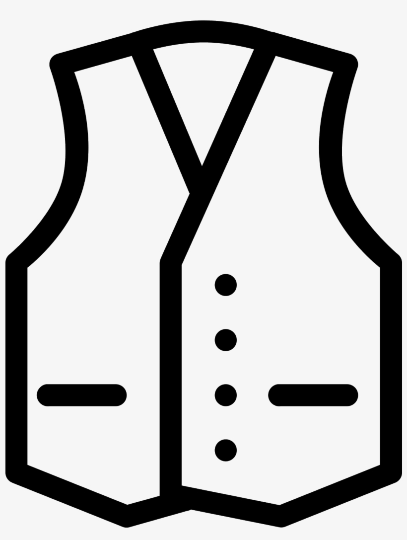 Jpg Black And White Stock Icon Free Download Png And - Weste Icon, transparent png download
