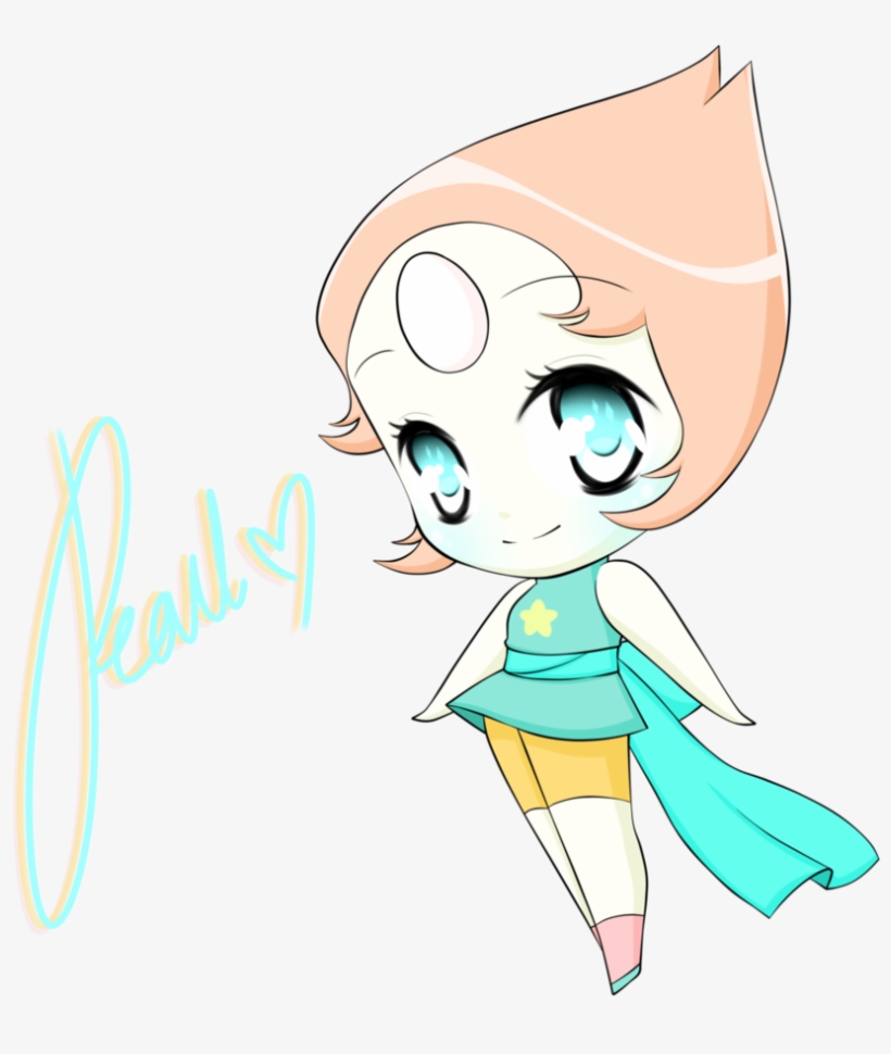Scarlet Falcon - Google - Steven Universe Pearl Chibi, transparent png download