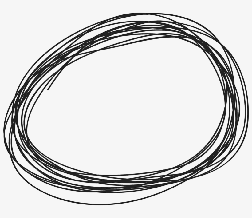 Circular Doodle Rubber Stamp - Circle Doodle Png Transparent, transparent png download
