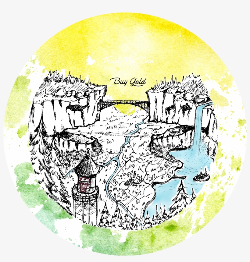 Gravity Falls - Illustration, transparent png download