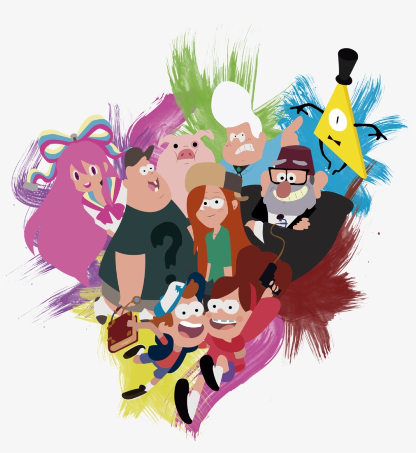 Art Id - - Gravity Falls Vector Art, transparent png download