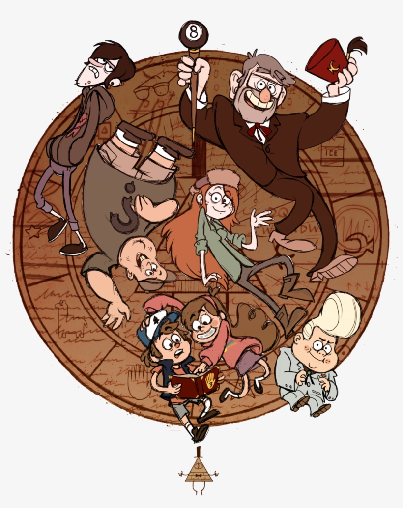 Art Id Gravity Falls Characters Png Transparent PNG 1024x1234 Free Download on NicePNG