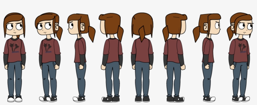 “ Thought I'd Try One Of These Character Turnaround - The Last Of Us, transparent png download