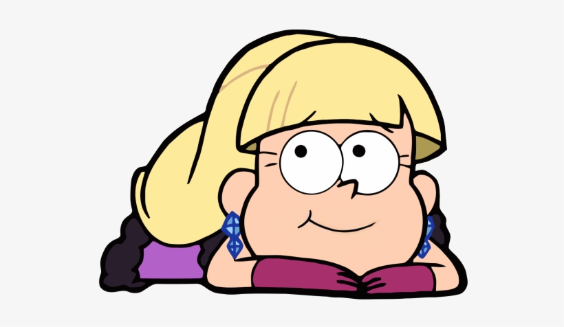 Hair Face Facial Expression Nose Cheek Smile Head Emotion - Gravity Falls Pacifica Cute, transparent png download