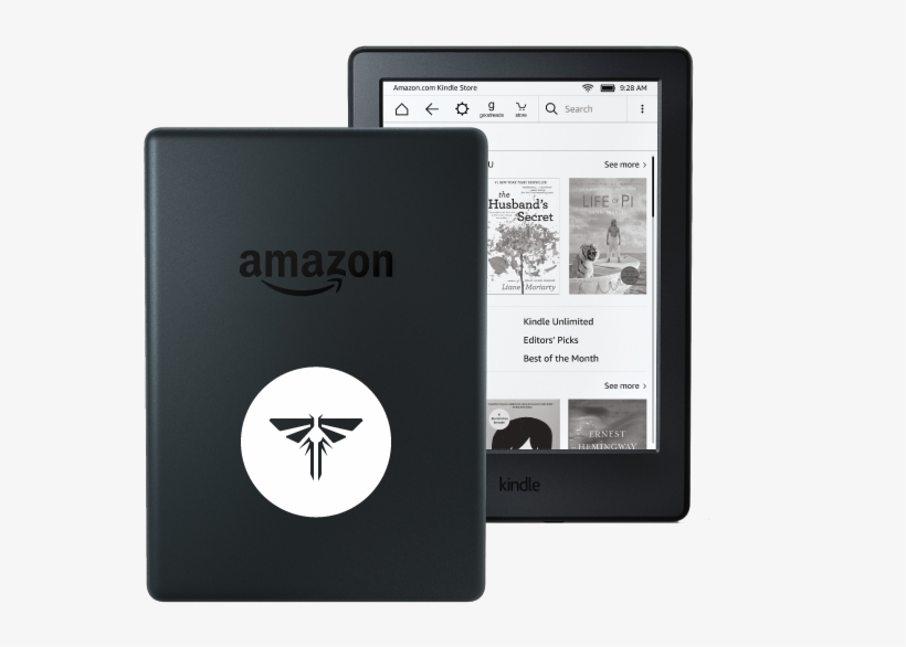 The Last Of Us Logo Kindle Vinyl Decal Sticker Bearbearbearbearshop - All-new Kindle E-reader 6″ Glare-free Touchscreen Display,, transparent png download