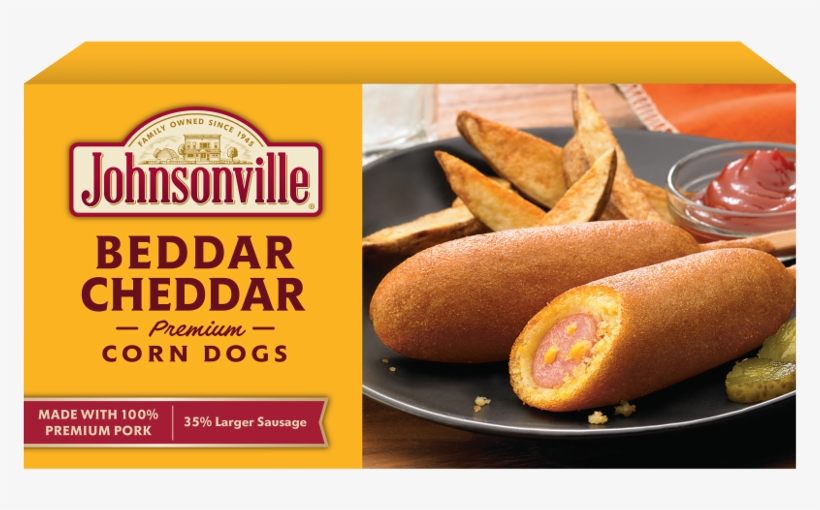 Beddar Cheddar Premium Corn Dogs - Beddar Cheddar Corn Dogs, transparent png download