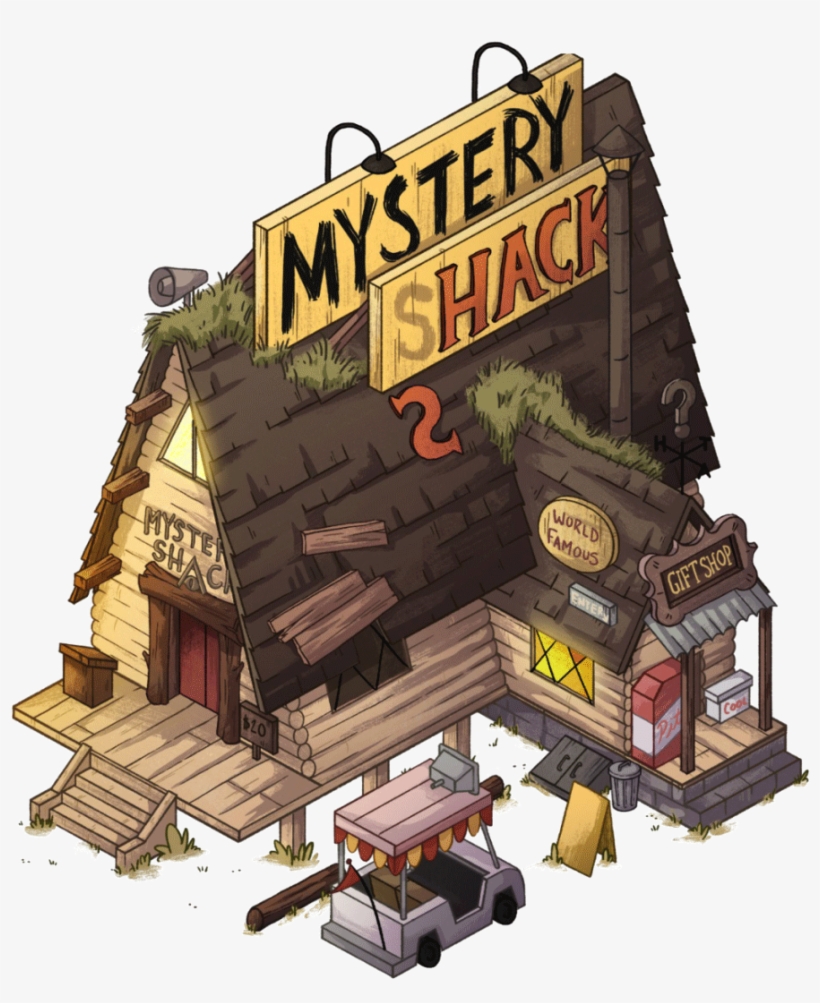 Cwdizml - Mystery Shack, transparent png download