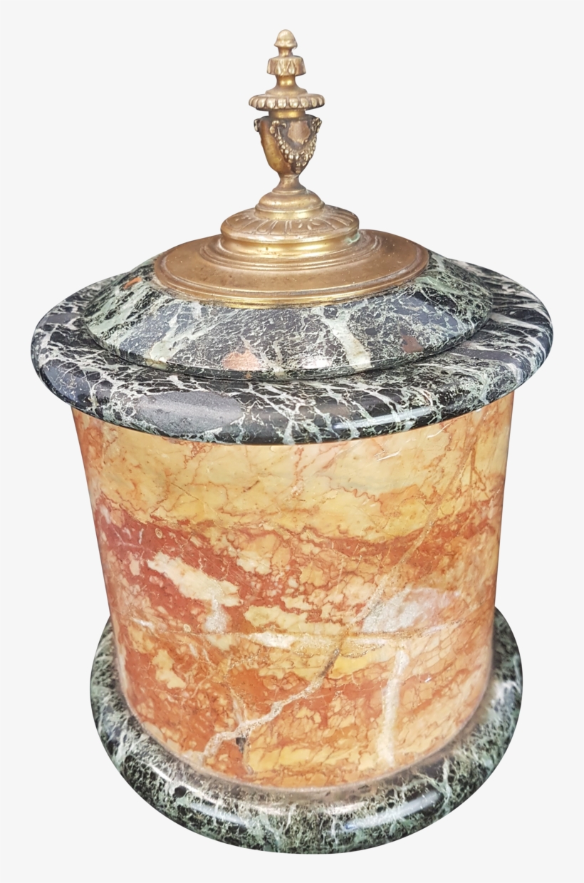 Marble Lidded Jar With Ormolu Mounts Fontaine Decorative - Antique, transparent png download