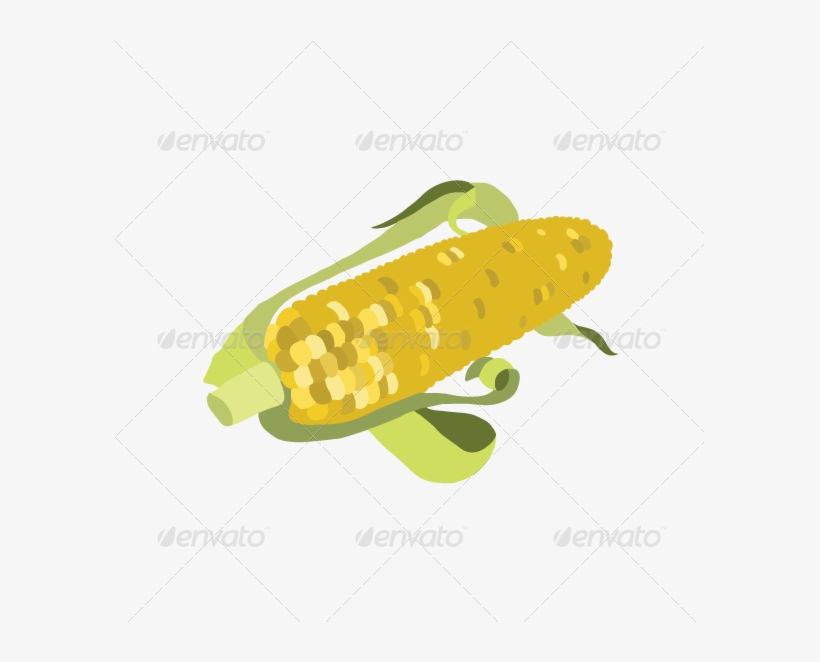 Fruits Vegs17 - Corn On The Cob, transparent png download