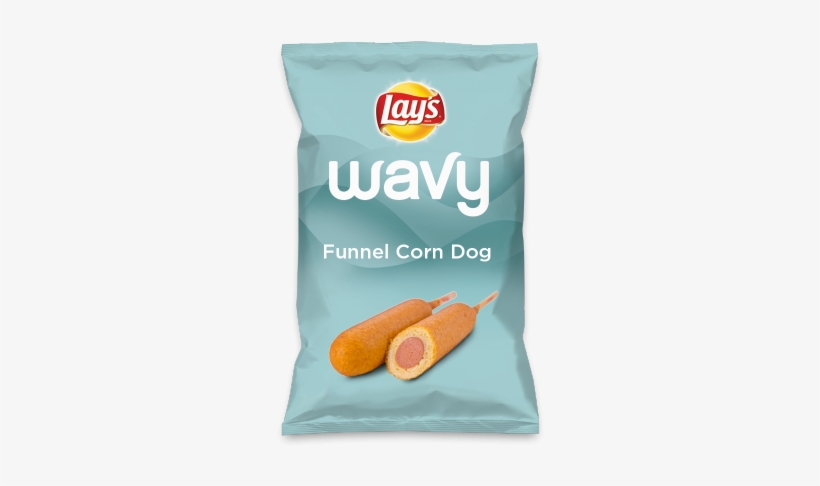 Wouldn't Funnel Corn Dog Be Yummy As A Chip Lay's Do - Frito-lay Lay's Dill Pickle Potato Chips, transparent png download