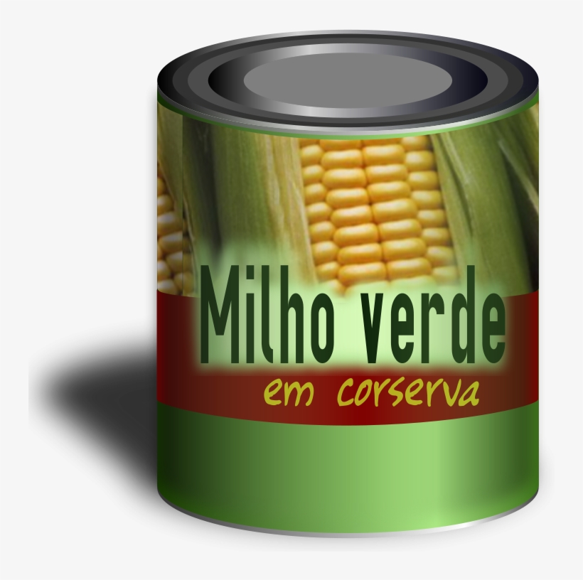 A Can Of Corn Clipart Png, transparent png download