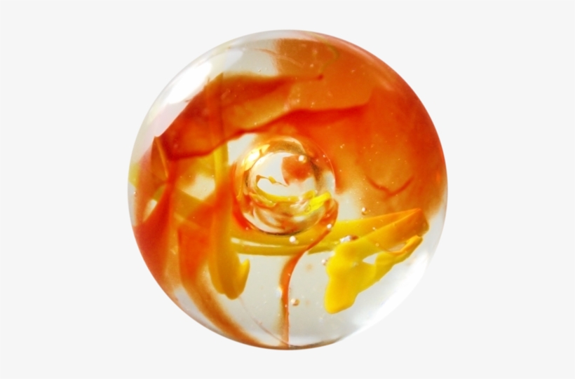 Enormous Glass "fiesta" Marble - Marble, transparent png download