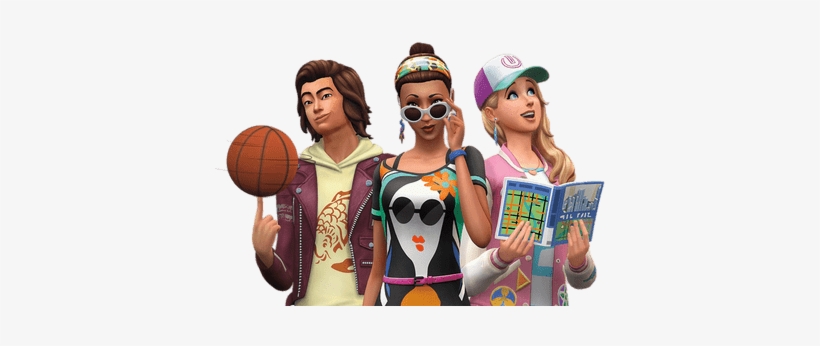The Sims Youngsters - Sims 4 City Living - Pc, transparent png download