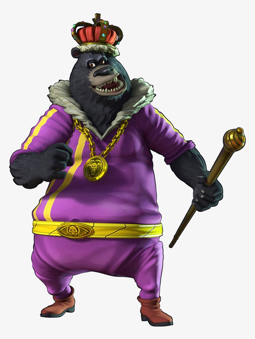 Grizz - Bear Sly Cooper, transparent png download
