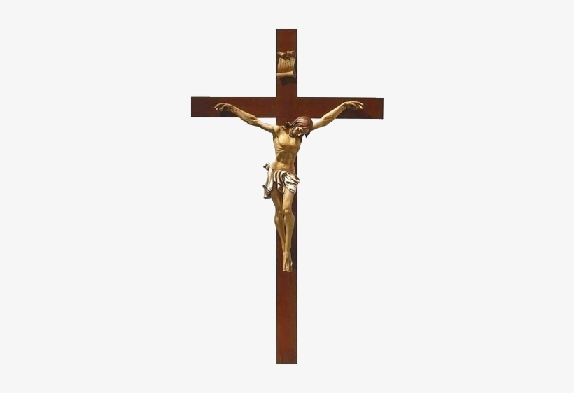 Christian Cross Png - Cross And Crucifix, transparent png download