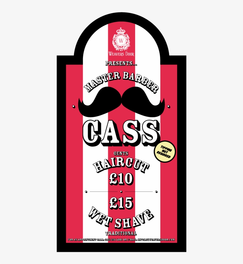 Pop Up Barber Shop With Master Barber Cass - Pop Up Barber Shop, transparent png download