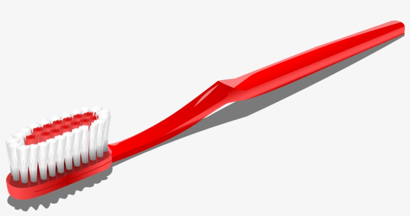 Clipart Brash Free On Dumielauxepices Net - Tooth Paste And Brush, transparent png download