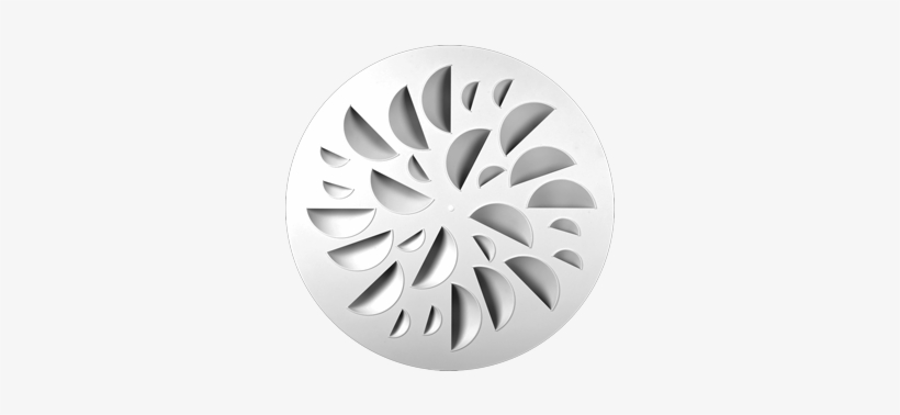 Nex-c Round Swirl Diffuser - Architecture, transparent png download