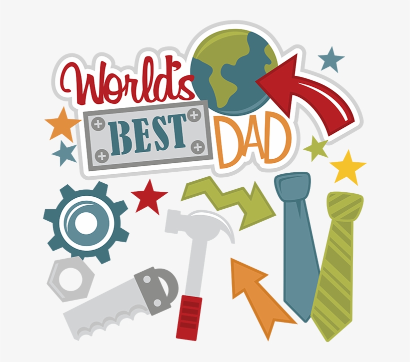 Dad Png Background Image - Best Dad Of The World, transparent png download
