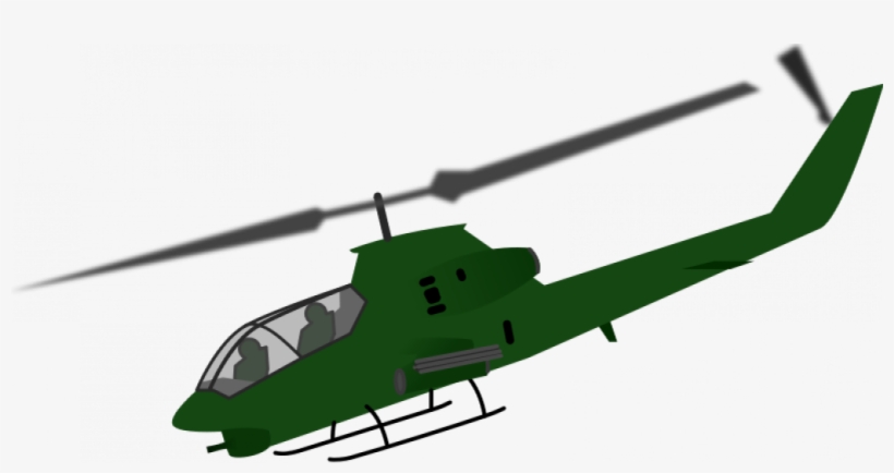 Helicopter Vector Art - Attack Helicopter Ornament (round), transparent png download