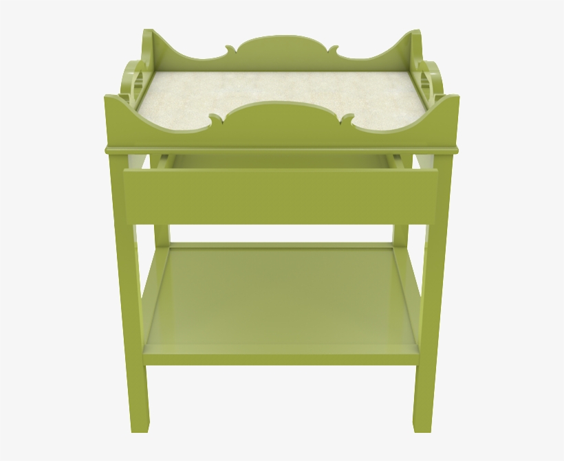 Charleston Side Table With Drawer - Table, transparent png download