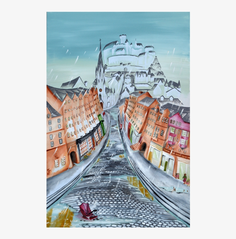 Banner Transparent Download The Rainy Mile Print Ramsay - Rain, transparent png download