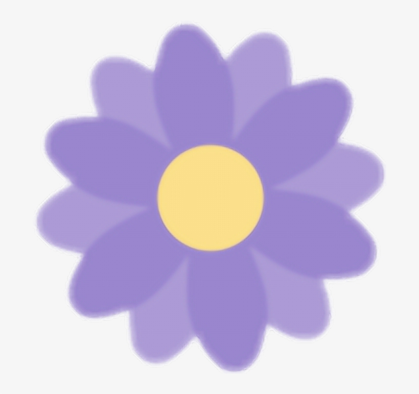 Emoji Sticker Emoticon Flower Clip Art Purple Flower Emoji Png