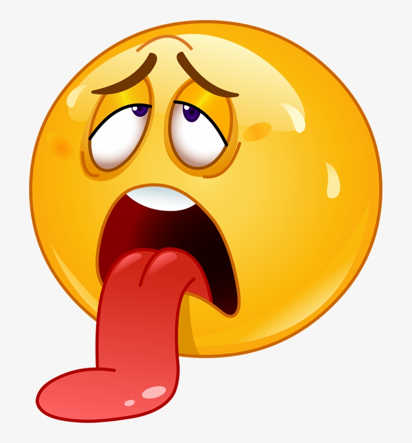Фото, Автор Soloveika На Яндекс - Exhausted Emoticon, transparent png download