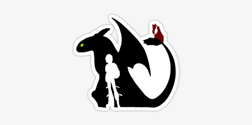 How To Train Your Dragon By Josbel - Train Your Dragon Laptop Stickers, transparent png download