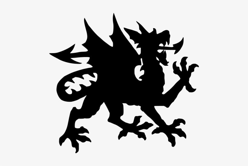 File Dragons Pinterest Filedragon - Dragon Icon Silhouette Transparent, transparent png download