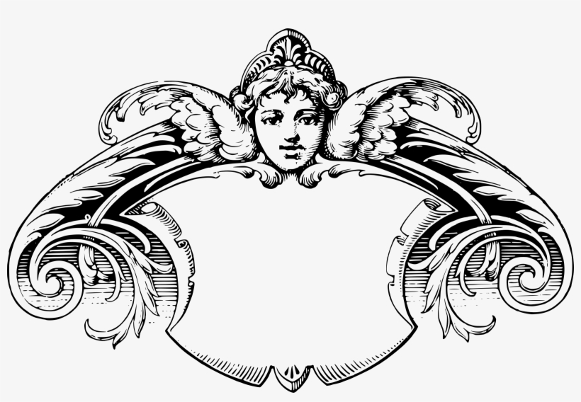 This Free Icons Png Design Of Cherub Frame, transparent png download