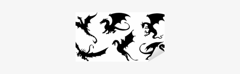 Дракон Силуэт, transparent png download