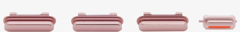 Iphone 6s Rose Gold Rear Case Button Set - Coin Purse, transparent png download