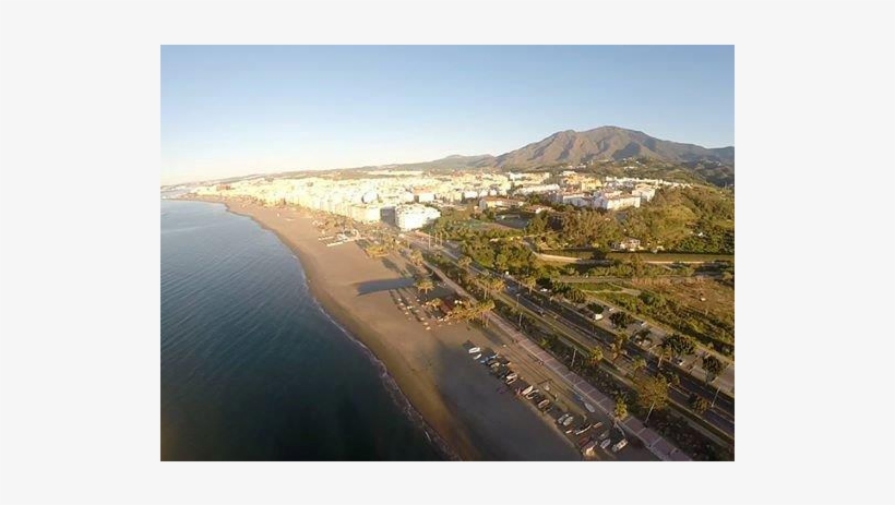 Vista Aérea De Estepona Y Sus Playas - Aerial Photography, transparent png download