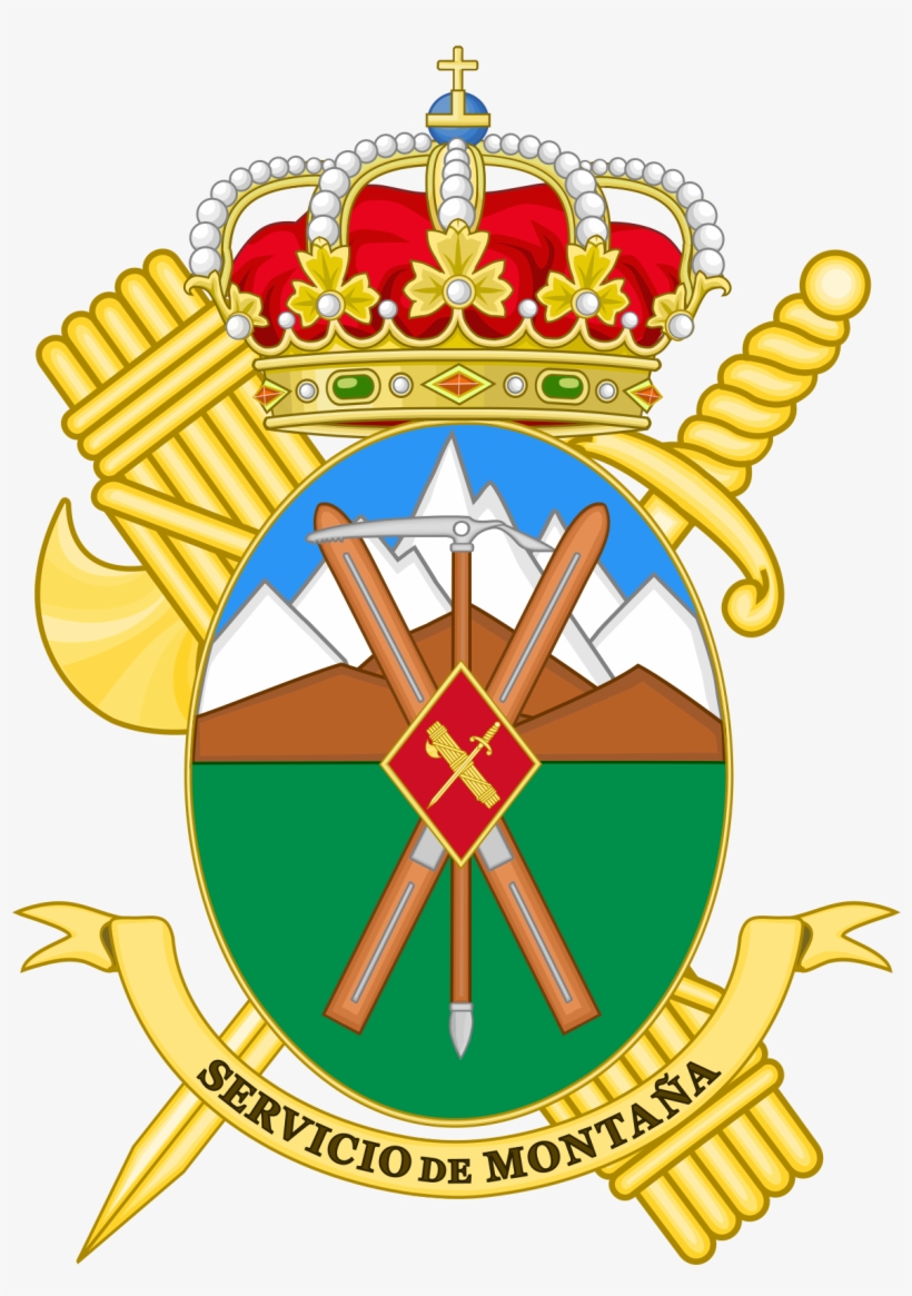 Grupos De Rescate E Intervención En Montaña - Guardia Civil Coat Of Arms, transparent png download
