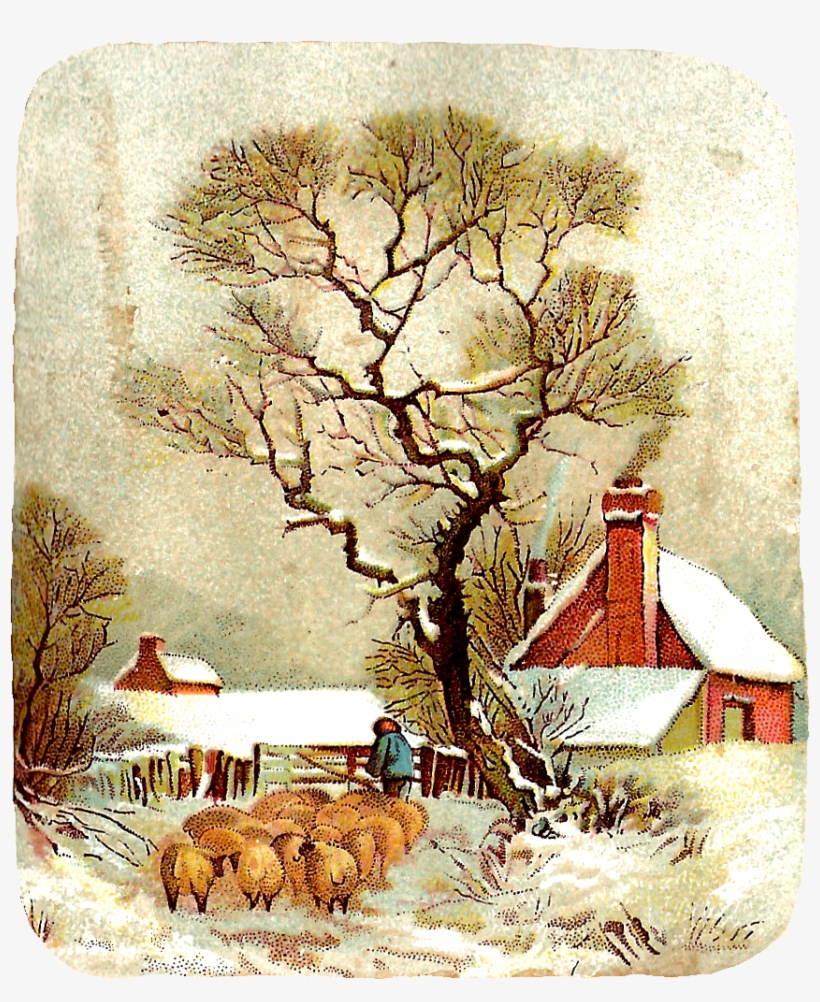 This Is A Lovely, Beautiful Piece Of Winter Clip Art - Beautiful Landscapes Transparent Clipart, transparent png download