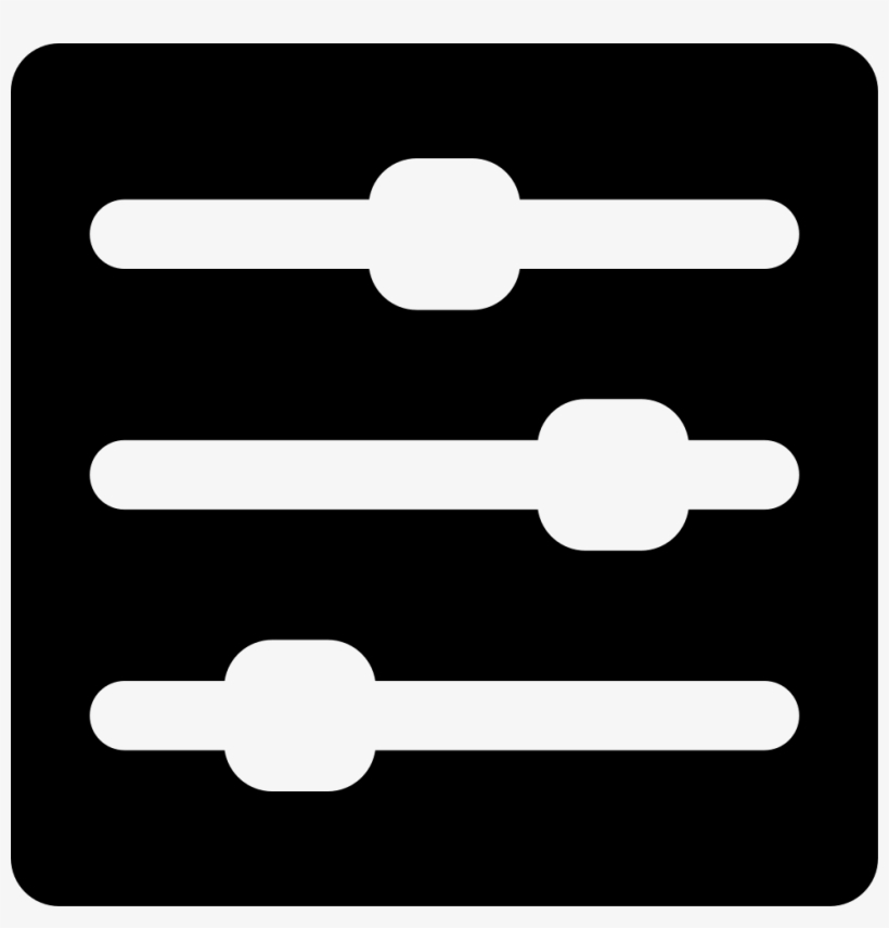 Horizontal Equalizer Comments - Ecualizador Icon Png, transparent png download