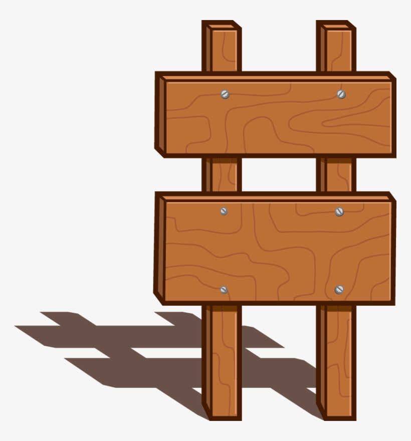 Imágenes De Carteles De Madera - Portable Network Graphics, transparent png download