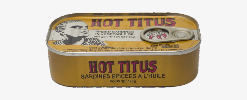Titus Hot Sardines - Box, transparent png download